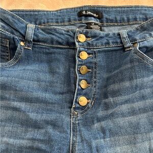 d. jeans Button Fly Jeans Blue Size 14